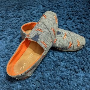 Tom's Limited Edition Fox Print Alpargata Size 5.5